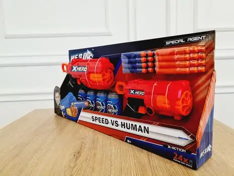 ბლასტერი რბილი ტყვიებით HERO SPEED VS HUMAN, 2 image