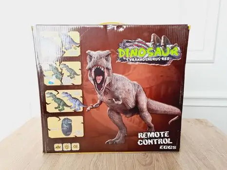 სათამაშო დინოზავრი დისტანციური მართვით  Tyrannosaurus rex remote control, 5 image