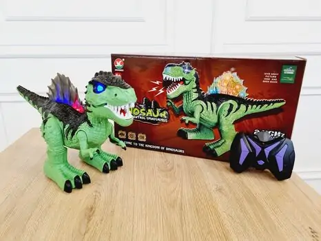 სათამაშო დინოზავრი დისტანციური მართვით  Tyrannosaurus with USB remote control, 4 image