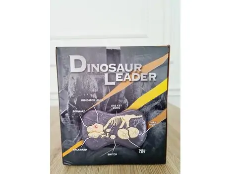 სათამაშო დინოზავრი დისტანციური მართვით  Velociraptor with USB remote control, 5 image