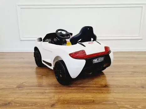 Mclaren V6 White - საბავშვო ელექტრო მანქანა, 5 image