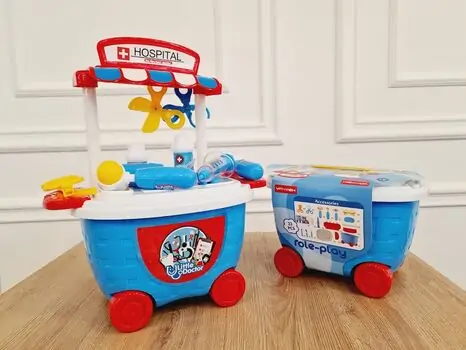 Hospital Little Doctor სათამაშო საექიმო საგორიალო ნაკრები, 3 image