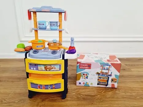 Cooking Game Kitchen Set ფუნქციური საბავშვო სამზარეულო, 5 image