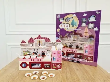 MINI  KITCHEN SET ფუნქციური საბავშვო სამზარეულო
