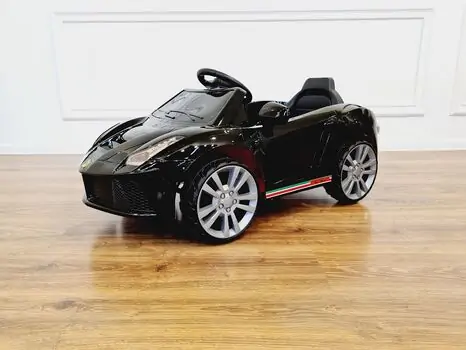Lamborgini Painting Black - საბავშვო ელექტრო მანქანა