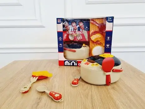 Electric rice cooker საბავშვო სათამაშო ბრინჯსახარში ქვაბი, 4 image