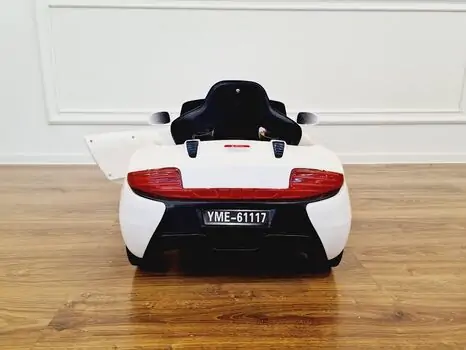 Mclaren V6 White - საბავშვო ელექტრო მანქანა, 6 image