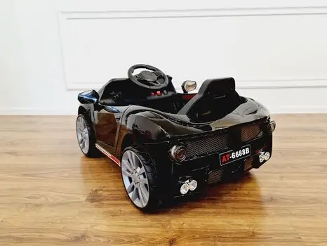 Lamborgini Painting Black - საბავშვო ელექტრო მანქანა, 5 image