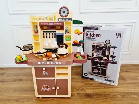 HOME KITCHEN COOKING SET ფუნქციური საბავშვო სამზარეულო, 3 image
