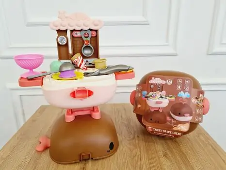 Whale backpack suitcase ice cream table საბავშვო აქსესუარები პიკნიკისთვის, 3 image