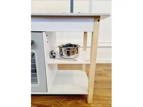 Moni Toys7256A Wooden kitchen Mila საბავშვო ხის სათამაშო სამზარეულო, 5 image
