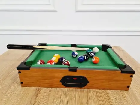 Toy Pool Billiard Table For kids  საბავშვო ბილიარდის მაგიდა, 2 image