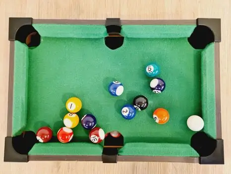 Toy Pool Billiard Table For kids  საბავშვო ბილიარდის მაგიდა, 3 image