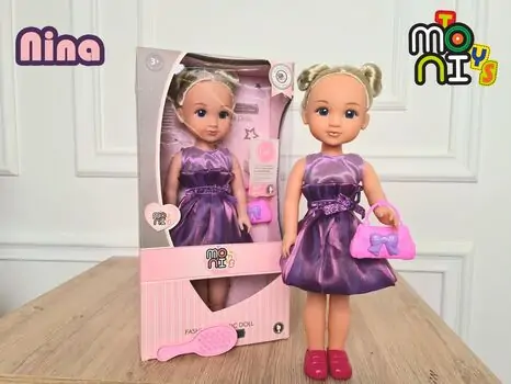 Moni Toys Doll 9658 სათამაშო თოჯინა, 2 image