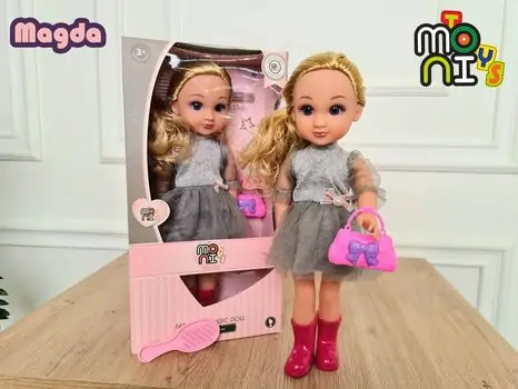 Moni Toys Doll 9657 თოჯინა სავარცხლით, 2 image