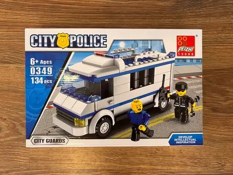 PEIZHI CITY POLICE საბავშვო კონსტრუქტორი, 3 image