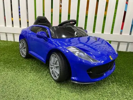 Ferrari For Kids Blue  - საბავშვო ელექტრო მანქანა, 3 image