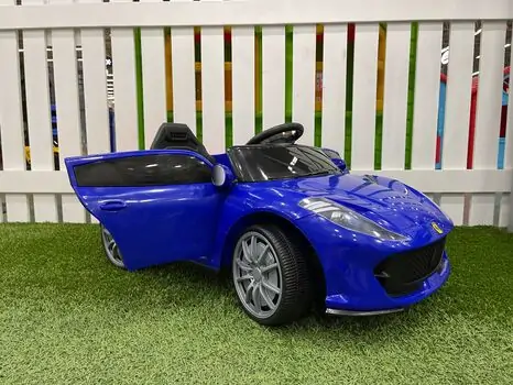 Ferrari For Kids Blue  - საბავშვო ელექტრო მანქანა