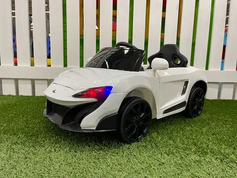 Mclaren V6 White - საბავშვო ელექტრო მანქანა