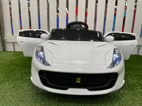 Ferrari For Kids White - საბავშვო ელექტრო მანქანა, 4 image