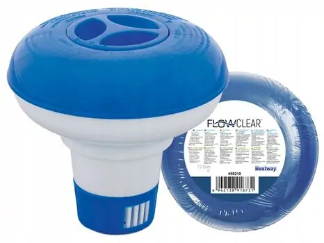 Bestway 58210 - აუზის ქლორის ტაბლეტების ტივტივა, 2 image