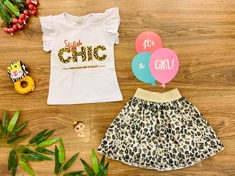 Stylish Chic 2in1 Set ახალშობილის ტანსაცმლის ნაკრები 9314