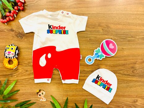 Kinder Surprise 2in1 for Summer ახალშობილის ტანსაცმლის ნაკრები MURATBABY 5378