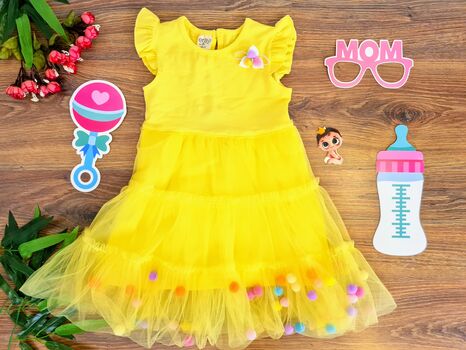 Summer Dress საბავშვო კაბა 13105 ERAY KIDS Yellow
