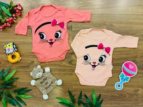 PABBUC  ჩვილის ბოდე PABBUC 8585 Pink