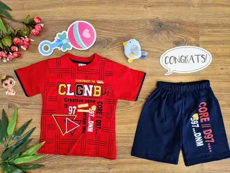 Urban Style Outfit საბავშვო ტანსაცმლის ნაკრები Cilgin 164 Red