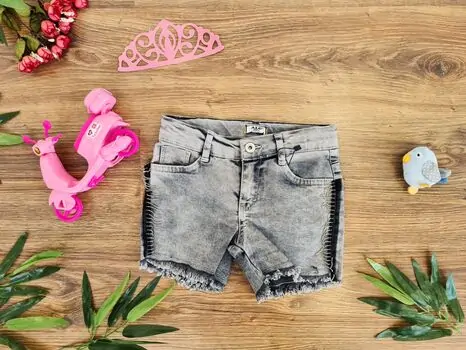 Summer Jeans Shorts 621626 ALG საზაფხულო შორტი