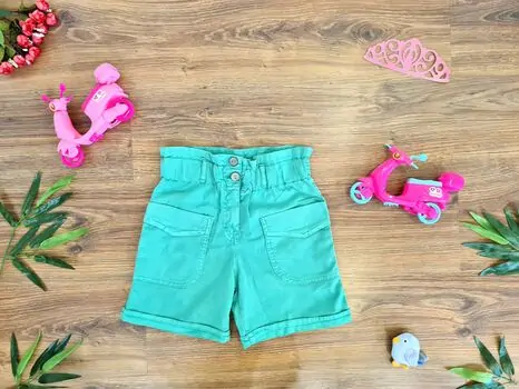 Summer Shorts Light Blue 722825 ALG საზაფხულო შორტი
