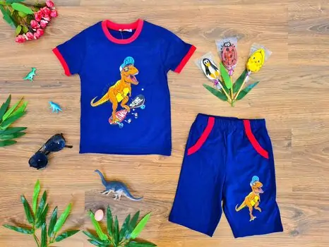 Born To Be Awesome 2in1 Set 222864 ALG Dark Blue საზაფხულო ორეული