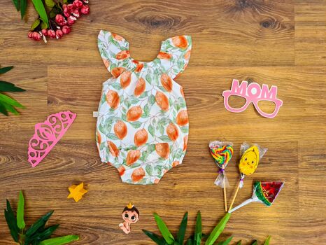 Lemon Bodysuit 15-5098 Maibella ჩვილის საზაფხულო ბოდე