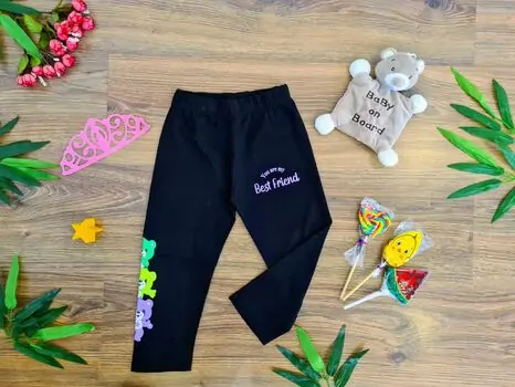 Toddler Leggins You're My Best Friend 622769 ALG Black საბავშვო ელასტიკი