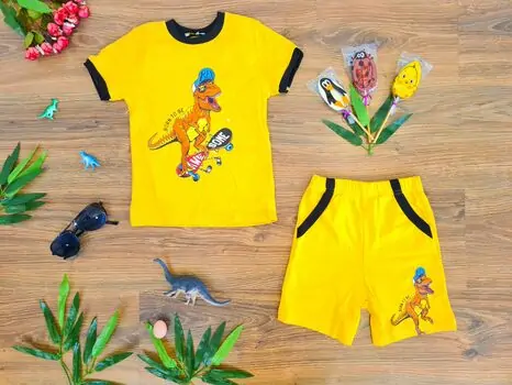 Born To Be Awesome 2in1 Set 222864 ALG Yellow საზაფხულო ორეული