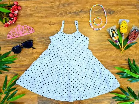 საზაფხულო სარაფანი Dots 622225/722225 White