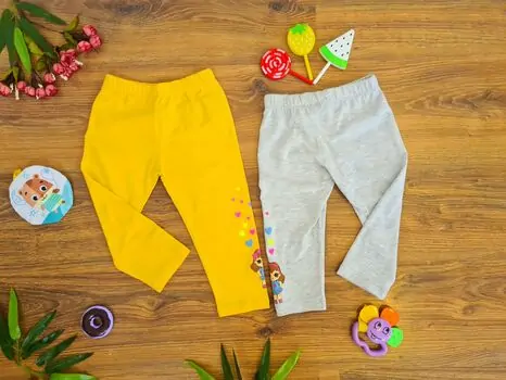 Toddler Leggins Lovely Girl 622766 ALG Yellow საბავშვო ელასტიკი