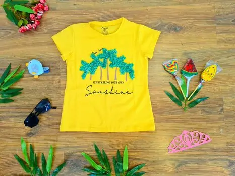 Bring Your Own Sunshine საზაფხულო მაისური 722651 ALG Yellow