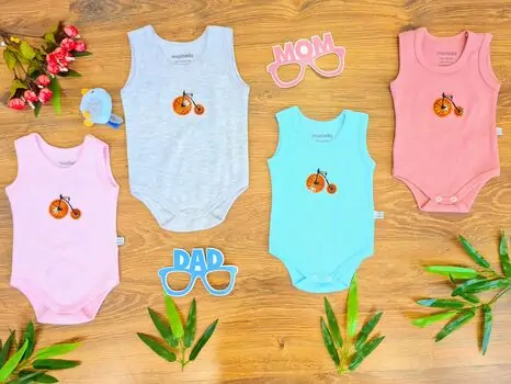 Bicycle Bodysuit 2921 Maibella საბავშვო ბოდე