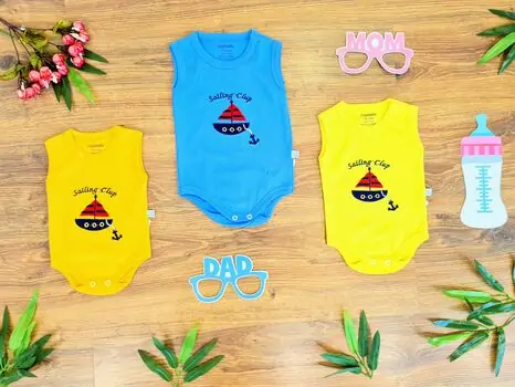 Sailing Club Bodysuit 1000 Maibella საბავშვო ბოდე
