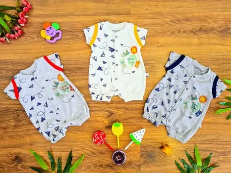Travel Love Jumpsuit 2904 Maibella ჩვილის საზაფხულო რომპერი