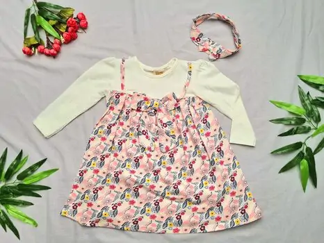 Flowers Bloom 23801 DECO საბავშვო კაბა