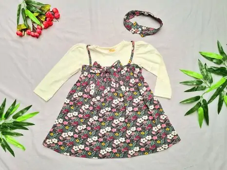 Flowers Bloom 23801 DECO საბავშვო კაბა