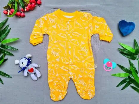 Little Dino 01-559 Yellow Maibella საბავშვო რომპერი