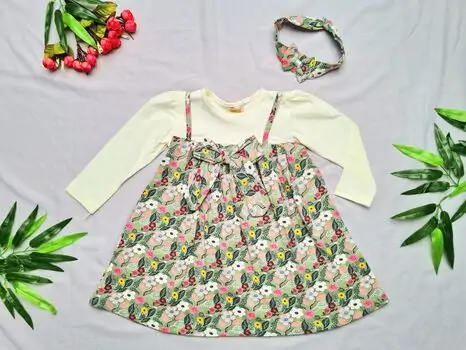 Flowers Bloom 23801 DECO საბავშვო კაბა