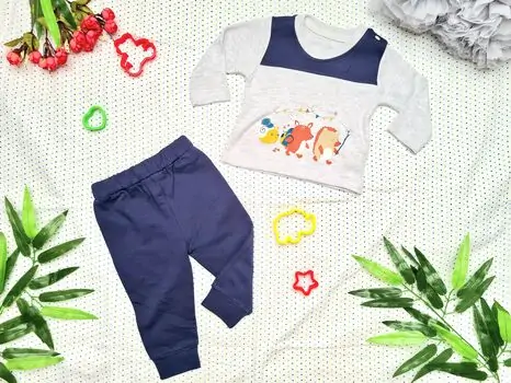 Friends from Forest 2in1 Set Maibella Blue 26-301 საბავშვო ტანსაცმლის ნაკრები