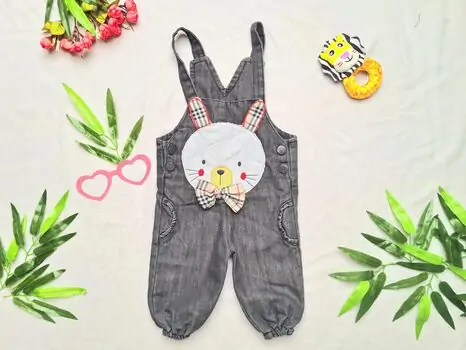 Mr Bear 27-711 Maibella Dark Grey საბავშვო კომბინიზონი