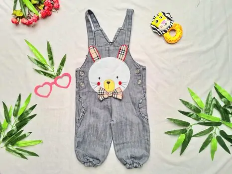 Mr Bear 27-711 Maibella Light Grey საბავშვო კომბინიზონი
