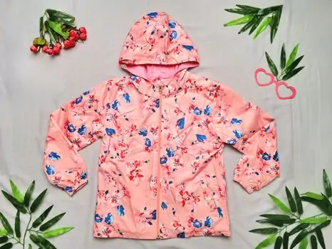 Flowers Bloom Pink Jacket Crispy 22283 საბავშვო ქურთუკი